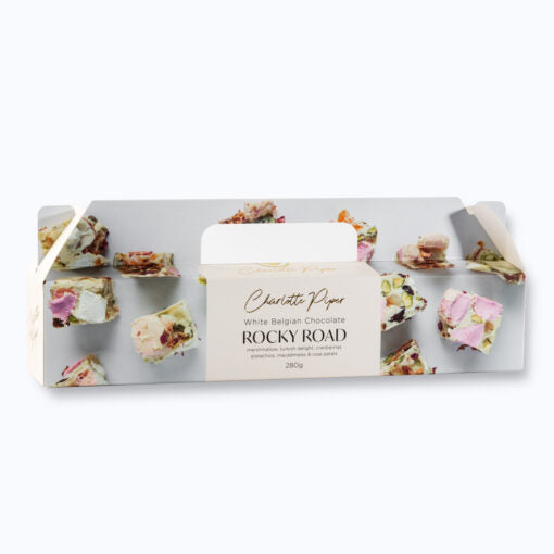 White Rocky Road Bar Boxed