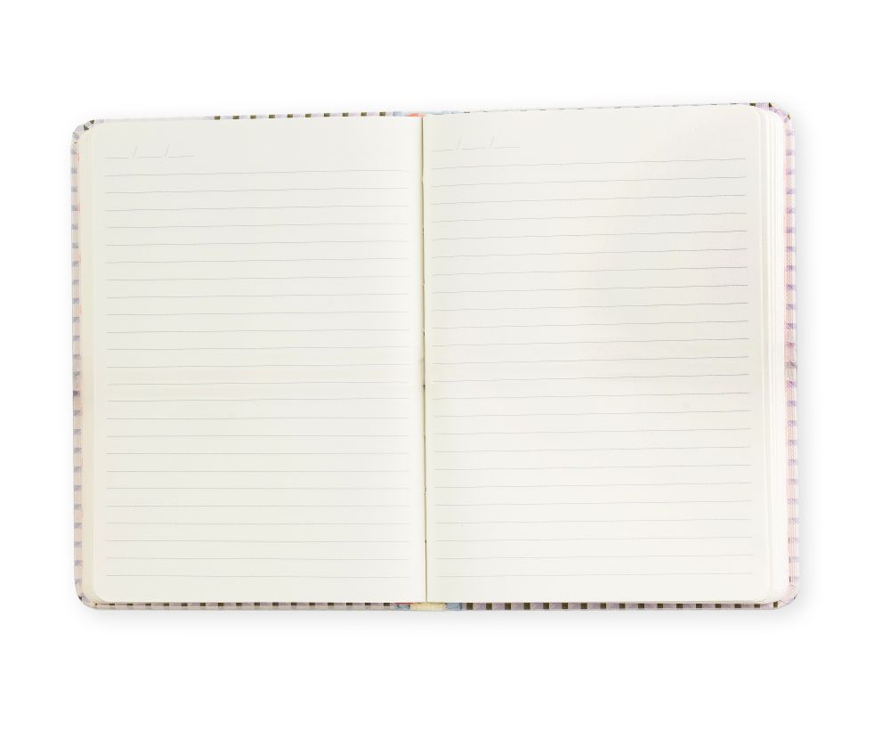 Painted by numbers Lilac A5 Premium Hard Cover Notebook