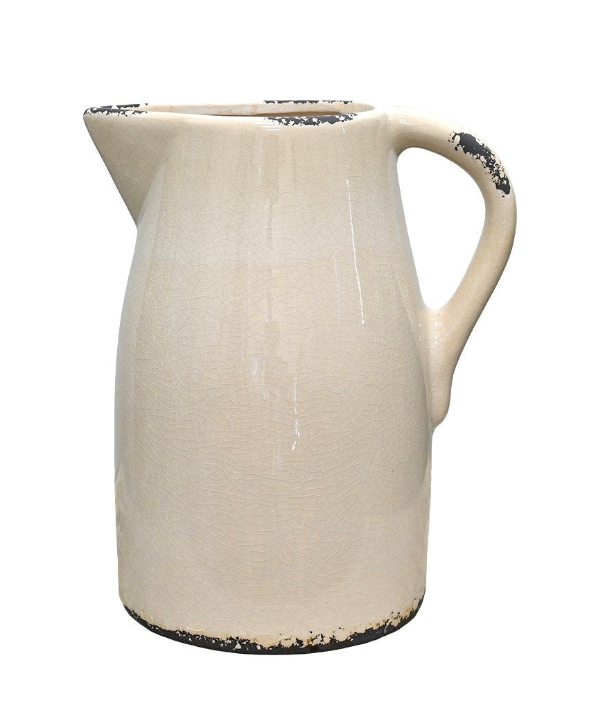 White St Edmunds Large Jug