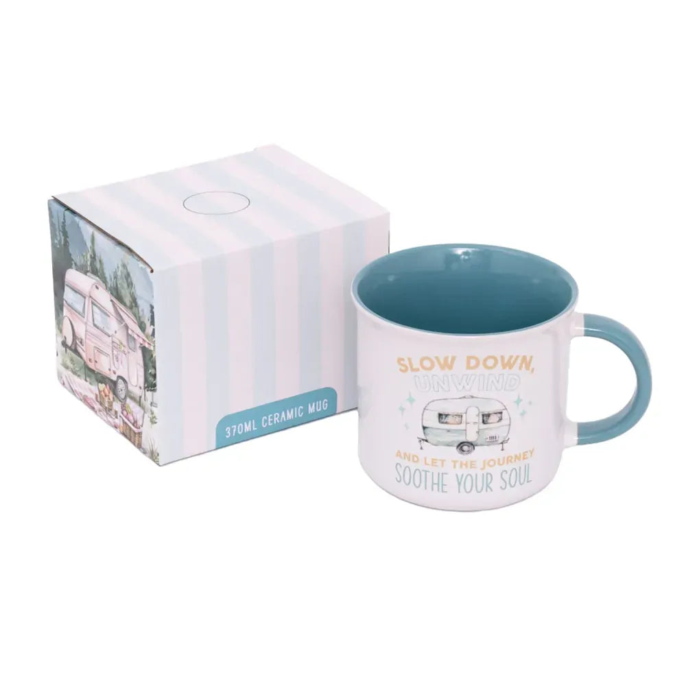Caravan Slow Down Mug