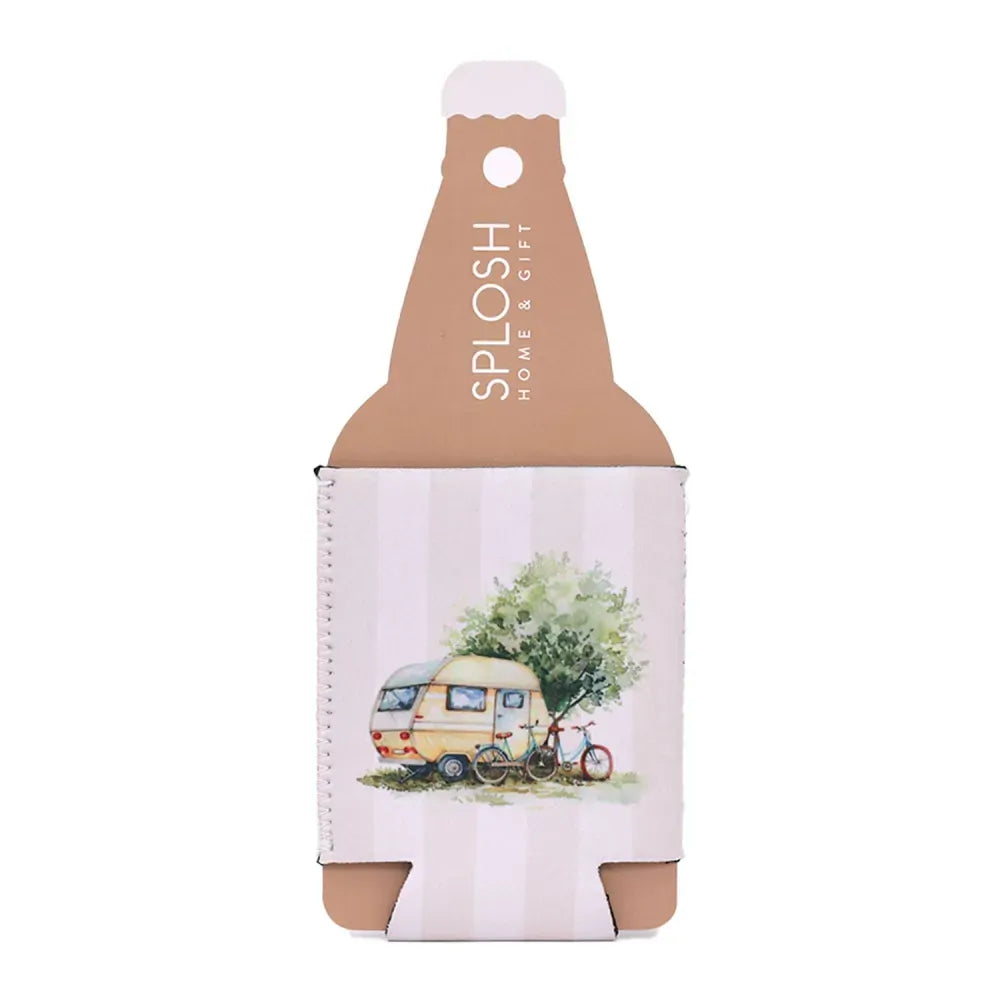 Caravan On the Road Stubby Holder
