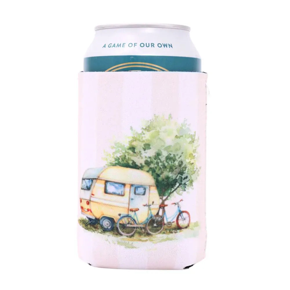 Caravan On the Road Stubby Holder