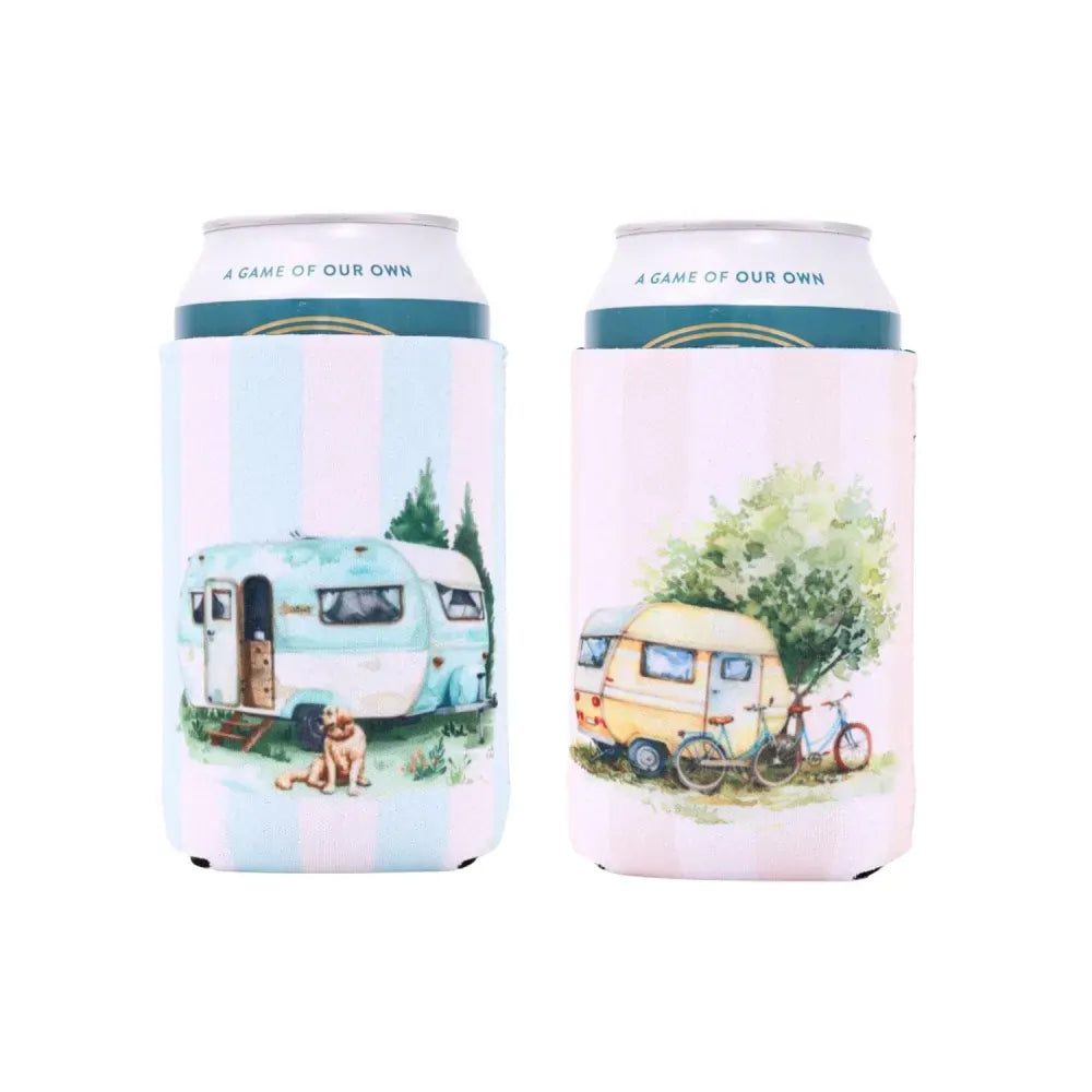 Caravan On the Road Stubby Holder