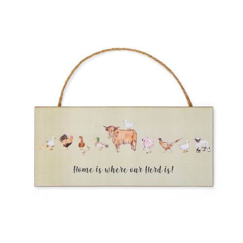 Buttercup Farm Our Herd Rectangle Plaque