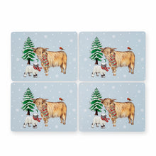 Load image into Gallery viewer, Christmas on the Farm Set of 4 Placemats