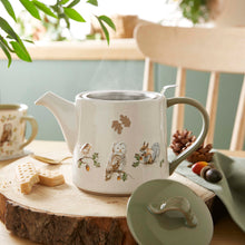 Load image into Gallery viewer, Forest Fable Tea Pot with infuser