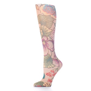 Tan Tapestry Trouser Socks