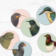 Load image into Gallery viewer, Hushed Birds Set of 6 Coasters