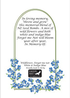 NZ Seed Bombs Memorial Blend