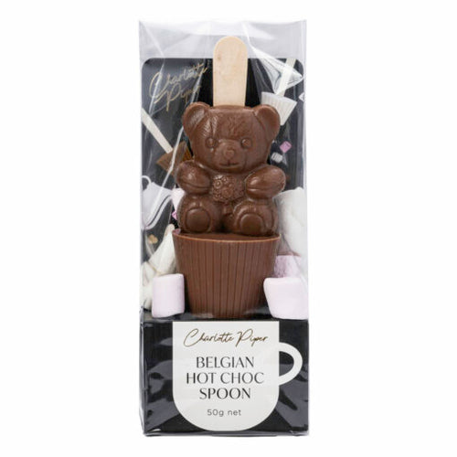 Milk Hot Chocolate Spoon - Teddy Bear