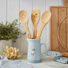 Load image into Gallery viewer, Coastal Birds Set of 3 Bamboo Utensils