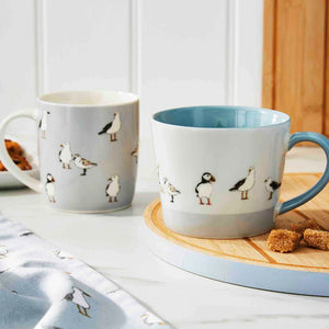 Coastal Birds Conical Mug