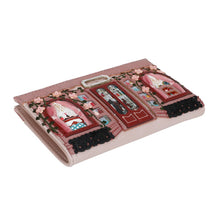 Load image into Gallery viewer, Perfumery Blush Compact Folding Wallet