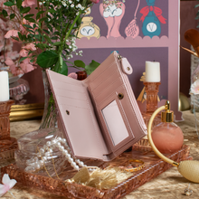 Load image into Gallery viewer, Perfumery Blush Compact Folding Wallet