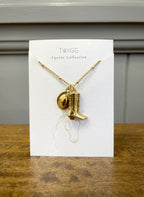 Cowboy Double Necklace Gold