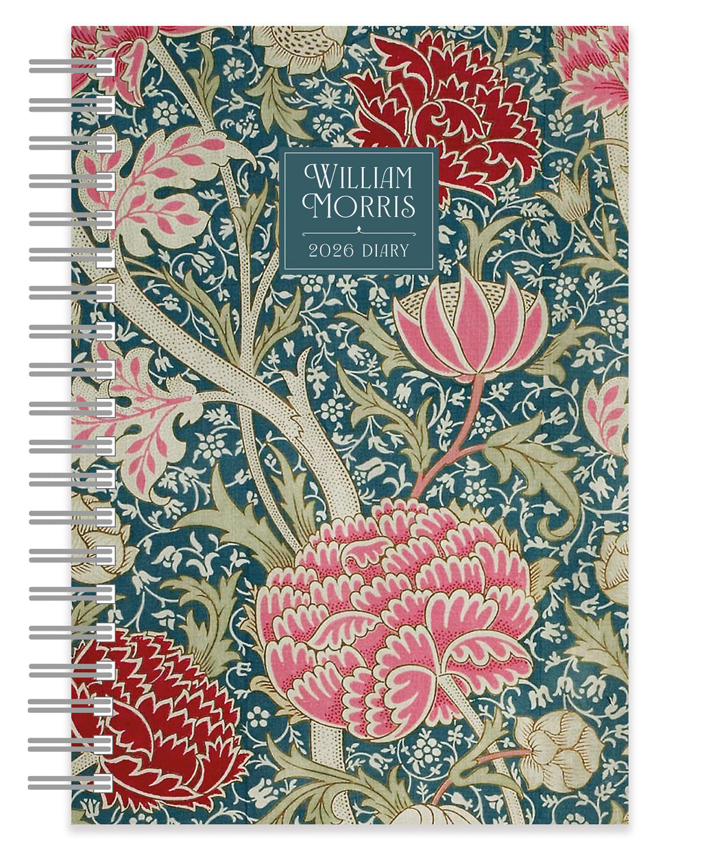 A5 William Morris 2026 Diary