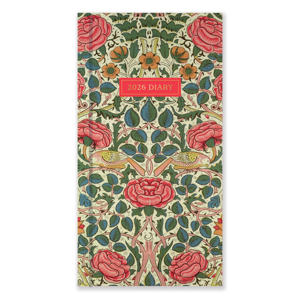 Slim William Morris 2026 Diary