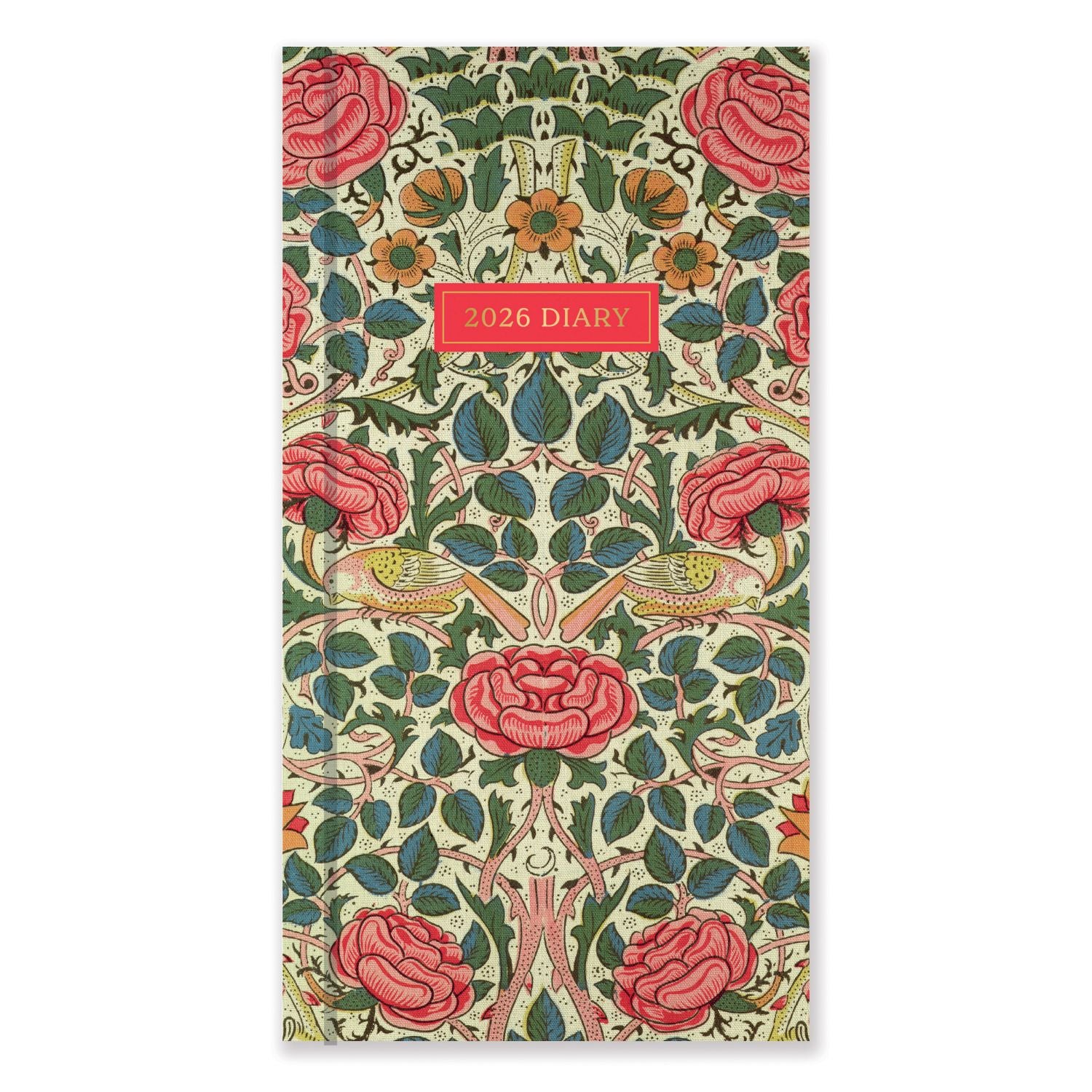 Slim William Morris 2026 Diary