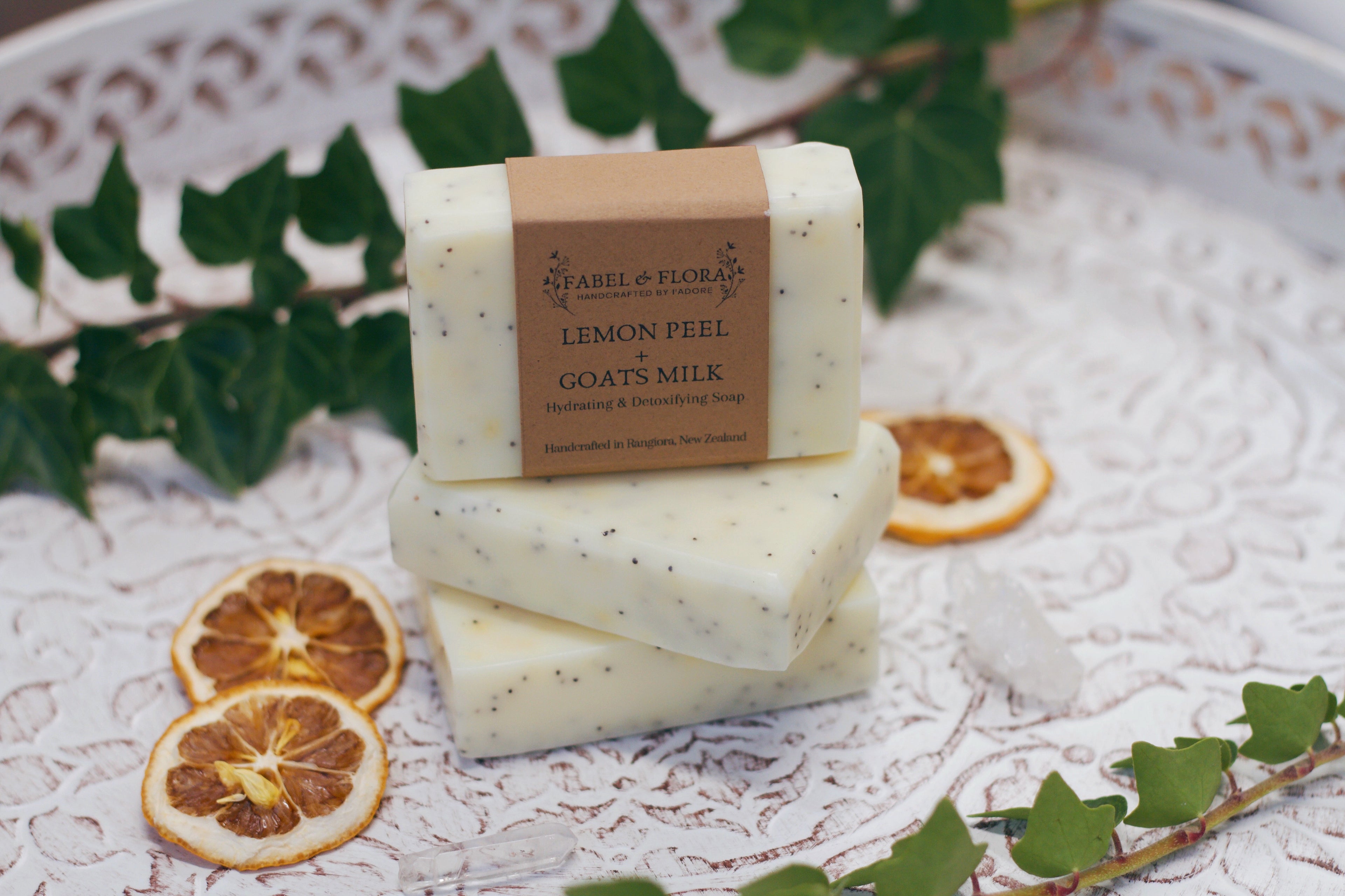 Lemon Peel + Goats Milk Soap
