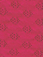 Pink Double Arrow Knit Merino Fingerless Gloves