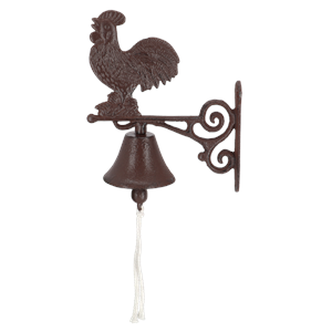 Cast Iron Doorbell Rooster