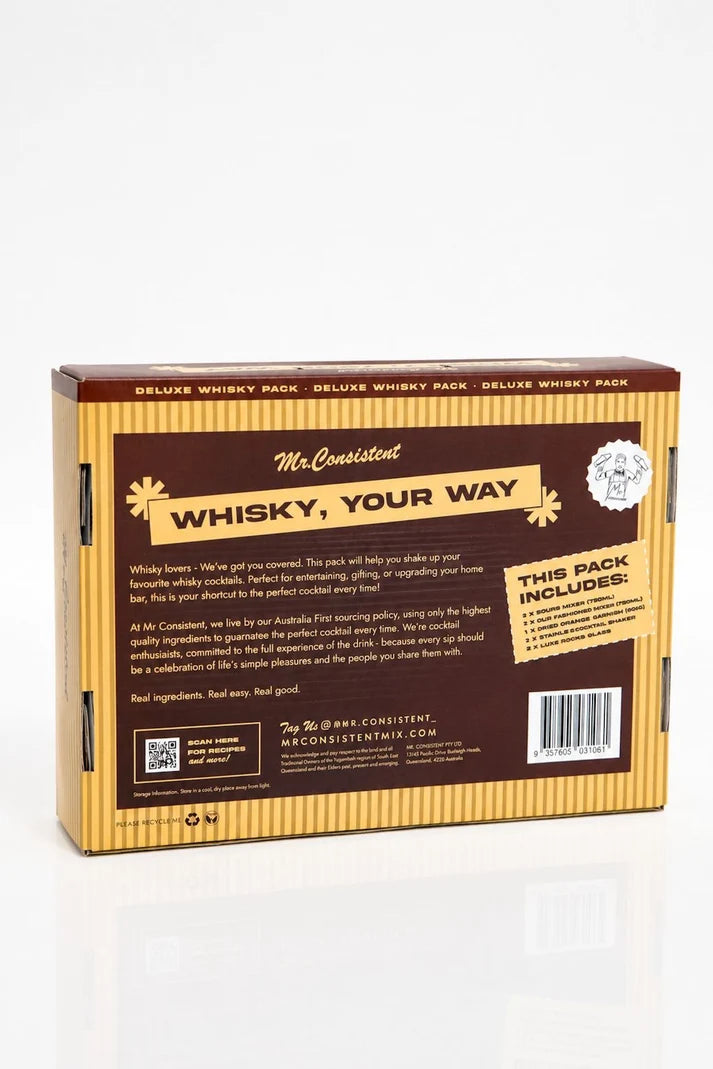 Mr Consistent Deluxe Whisky Gift Pack