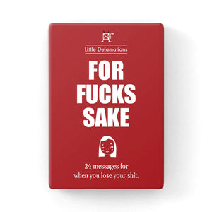 For F***s Sake Defamation Box