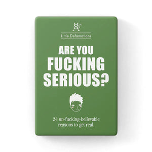 Are you F**king Serious? Defamation Box