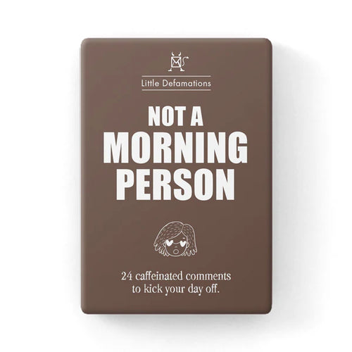 Not a Morning Person Defamation Box