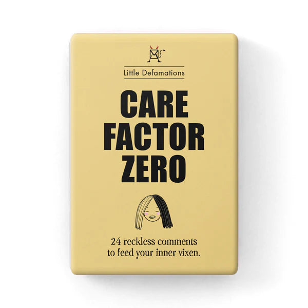 Care Factor Zero Defamation Box