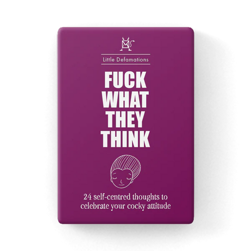F**k What They Think Defamation Box
