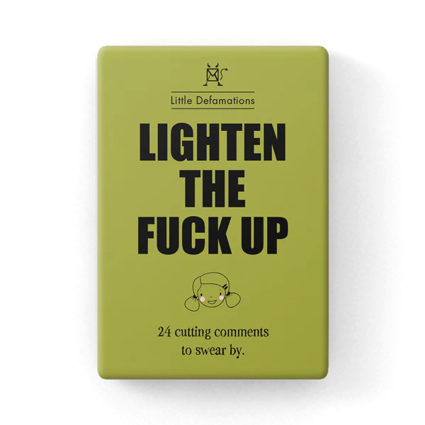 Lighten the F**K up Defamation Box