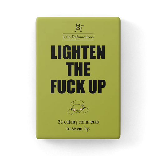 Lighten the F**K up Defamation Box