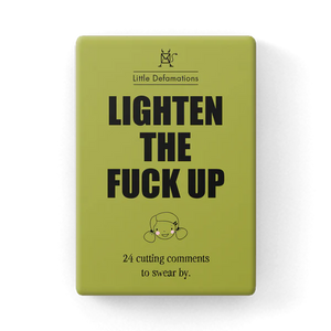 Lighten the F**K up Defamation Box