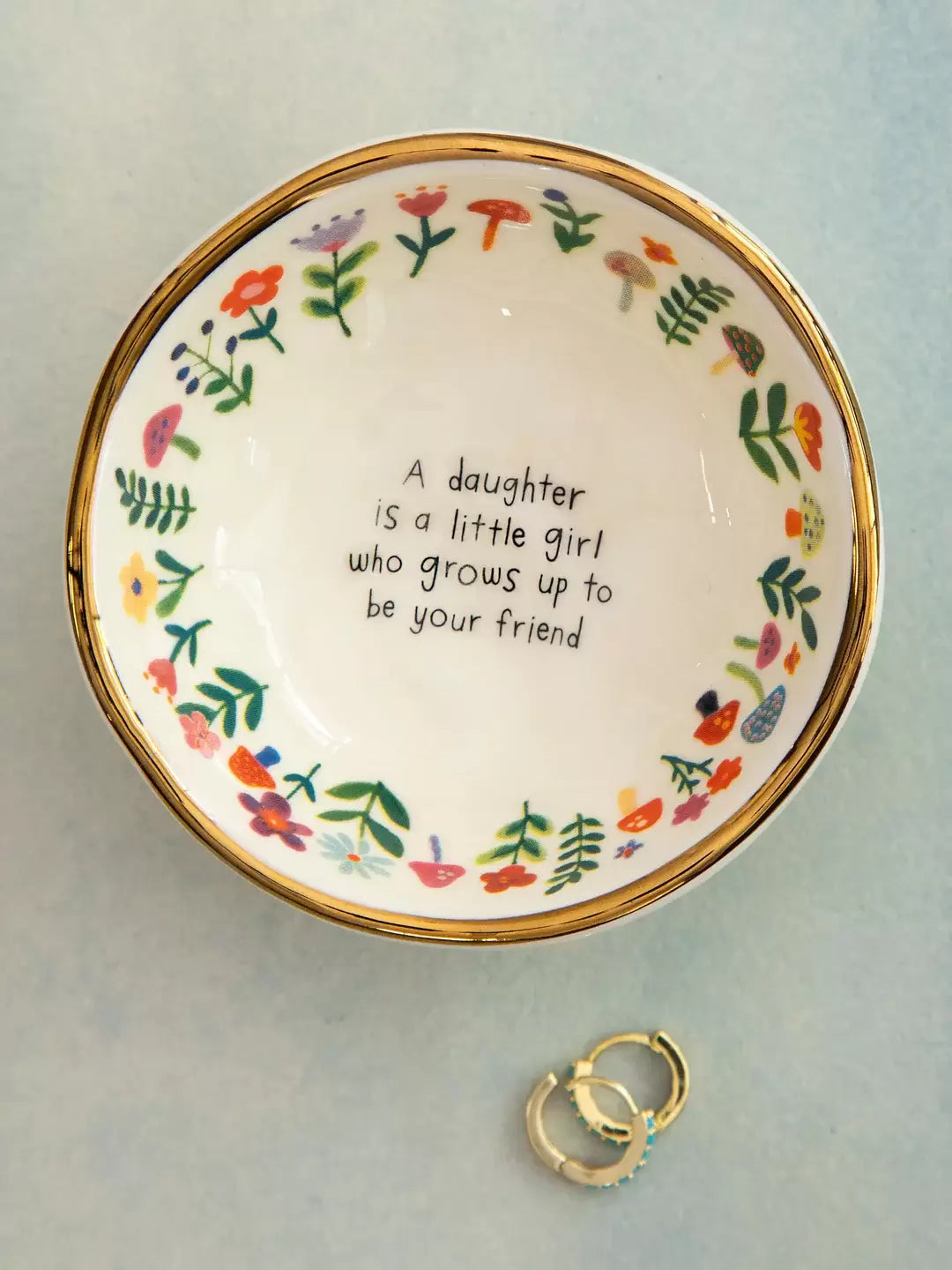 Giving Trinket Daughter Friend
