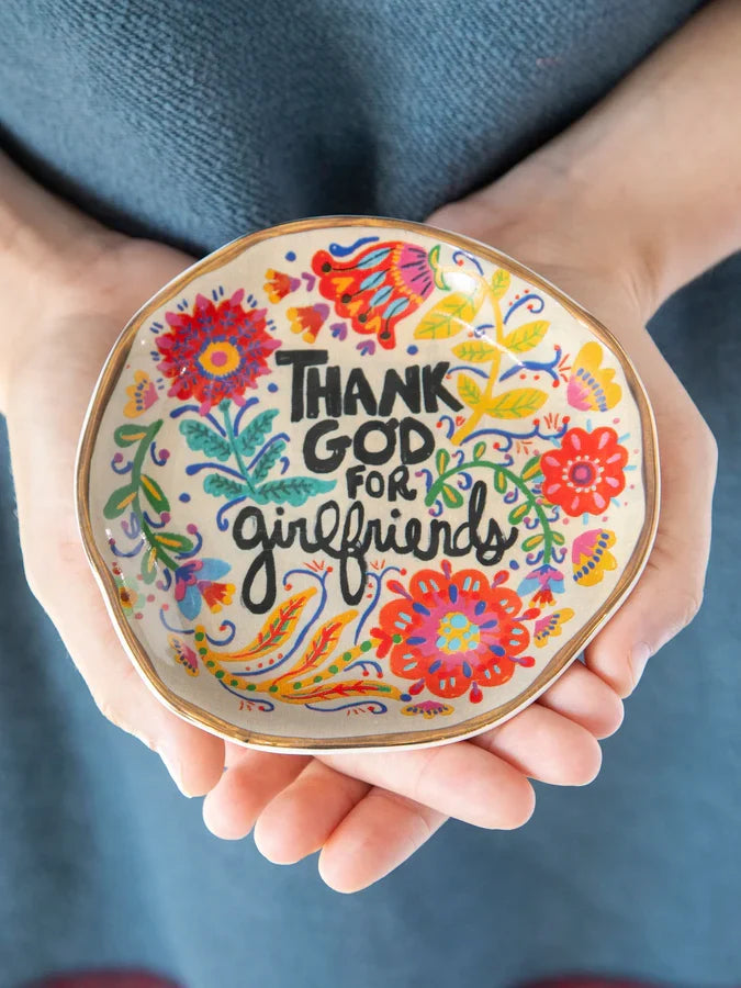 Girlfriends Artsy Trinket Dish