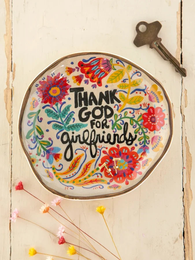 Girlfriends Artsy Trinket Dish