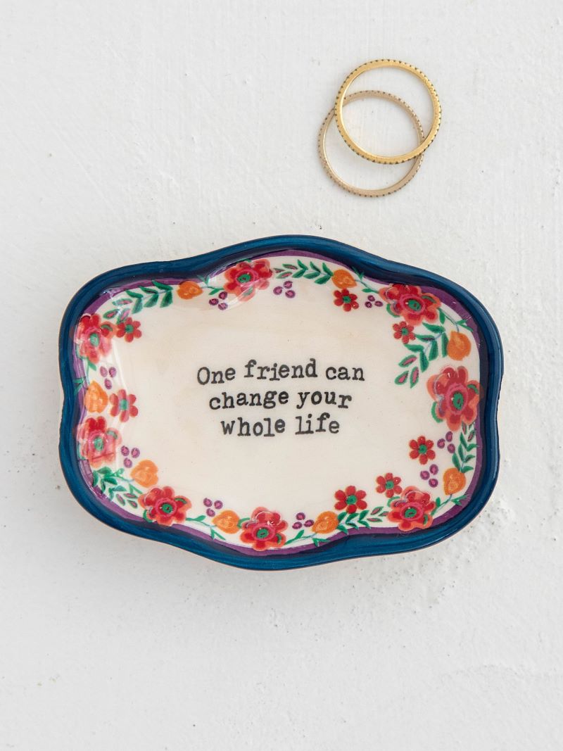 Artisan One Friend Trinket Dish