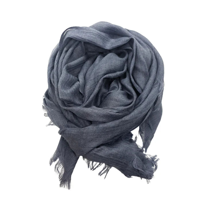 Bamboo Scarf Denim Blue