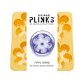 Retro Daisy Ice Cube Tray Yellow
