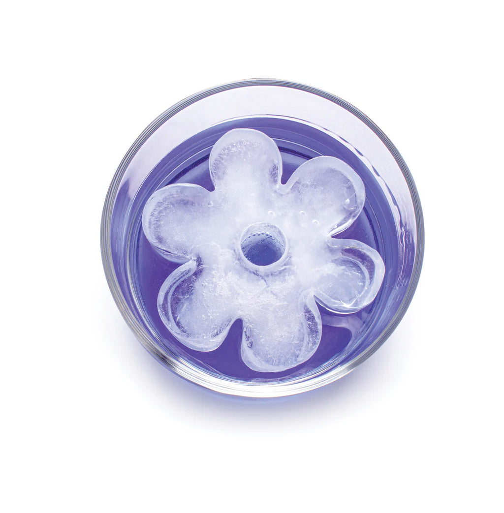 Retro Daisy Pink Ice Cube Tray