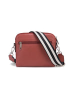 Ashley Leather Bag Webbing Straping Brick