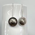 Layered Domed Coin Earring Silver 3p on 6p