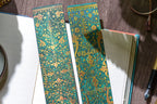 Emerald Flower Bookmark