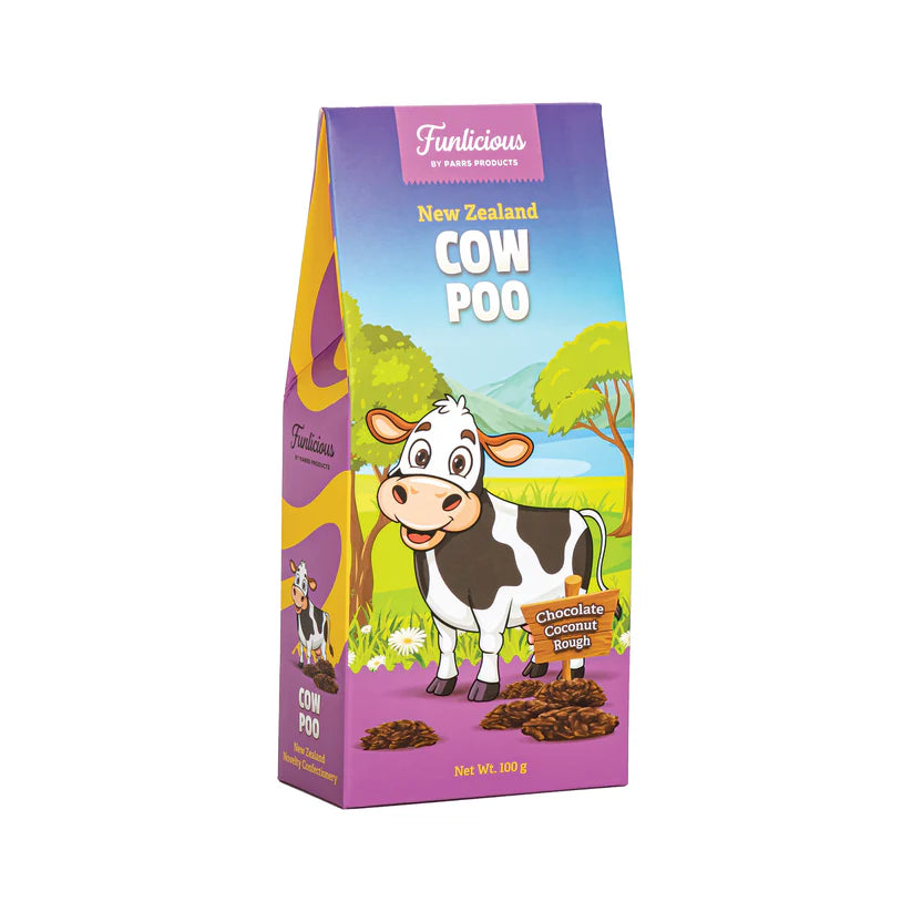 Funlicious Boxed Cow Poo 100g