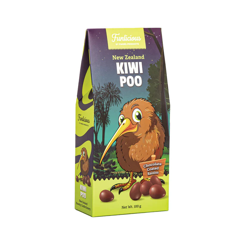 Funlicious Boxed Kiwi Poo 100g
