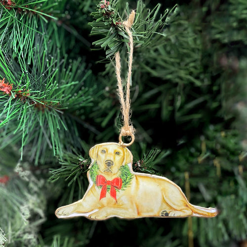 Vintage Golden Labrador Hanger