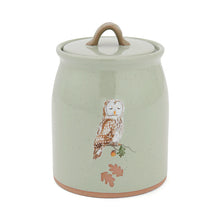 Load image into Gallery viewer, Forest Fable Canister Owl