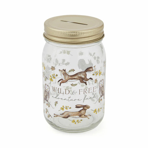 Forest Fable Money Jar