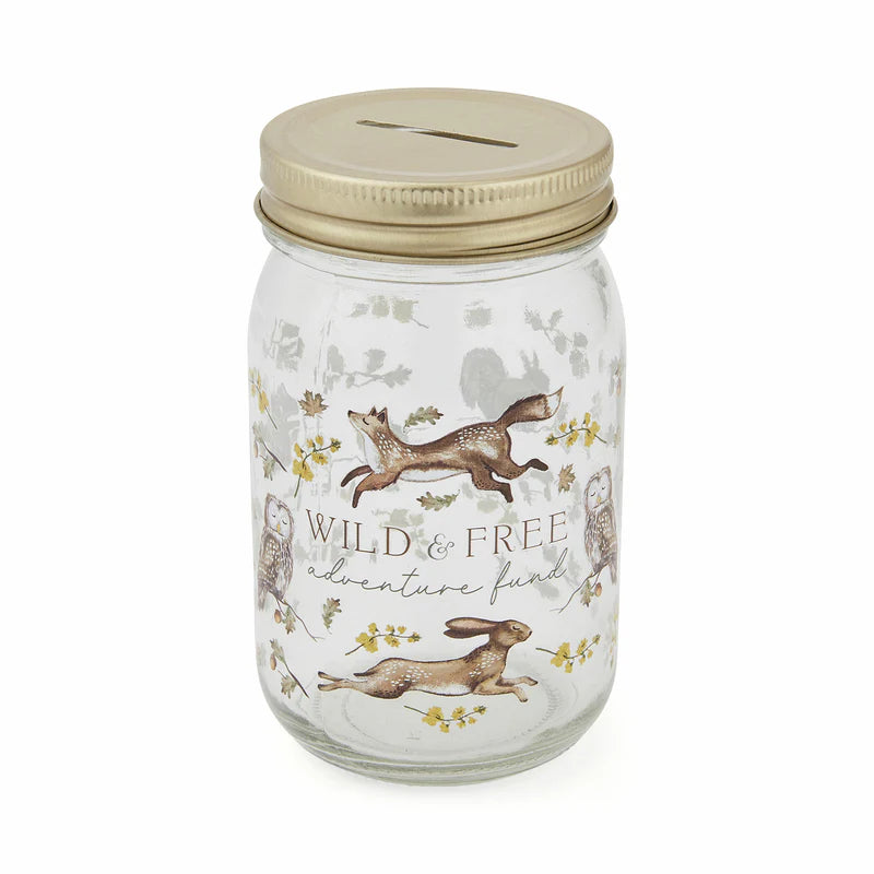 Forest Fable Money Jar